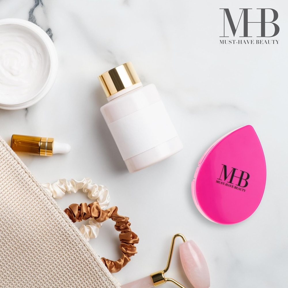 Pink Makeup Sponge Compact - Picture 6 of 10